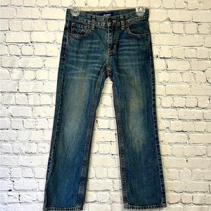 Old Navy Boys Loose fit Boot Cut Jeans- Sz 8